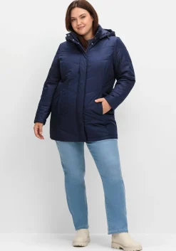 Steppjacke mit abnehmbarer Kapuze<sheego New