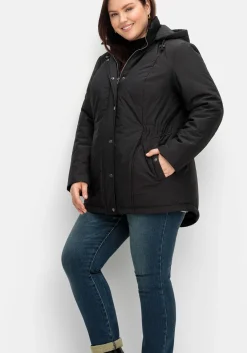 Steppjacke mit abnehmbarer Kapuze<sheego Clearance