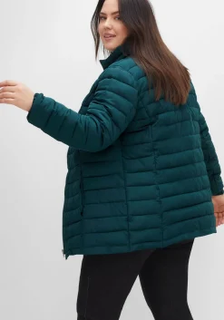 Steppjacke mit Stehkragen und Teilungsnähten<sheego Fashion