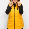 Steppweste mit abnehmbarer Kapuze<sheego Discount