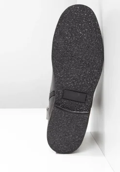 Stiefelette aus Leder mit Stretch-Einsatz<sheego New