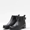 Stiefelette aus Rindsleder, mit Stretch-Einsatz<sheego Sale