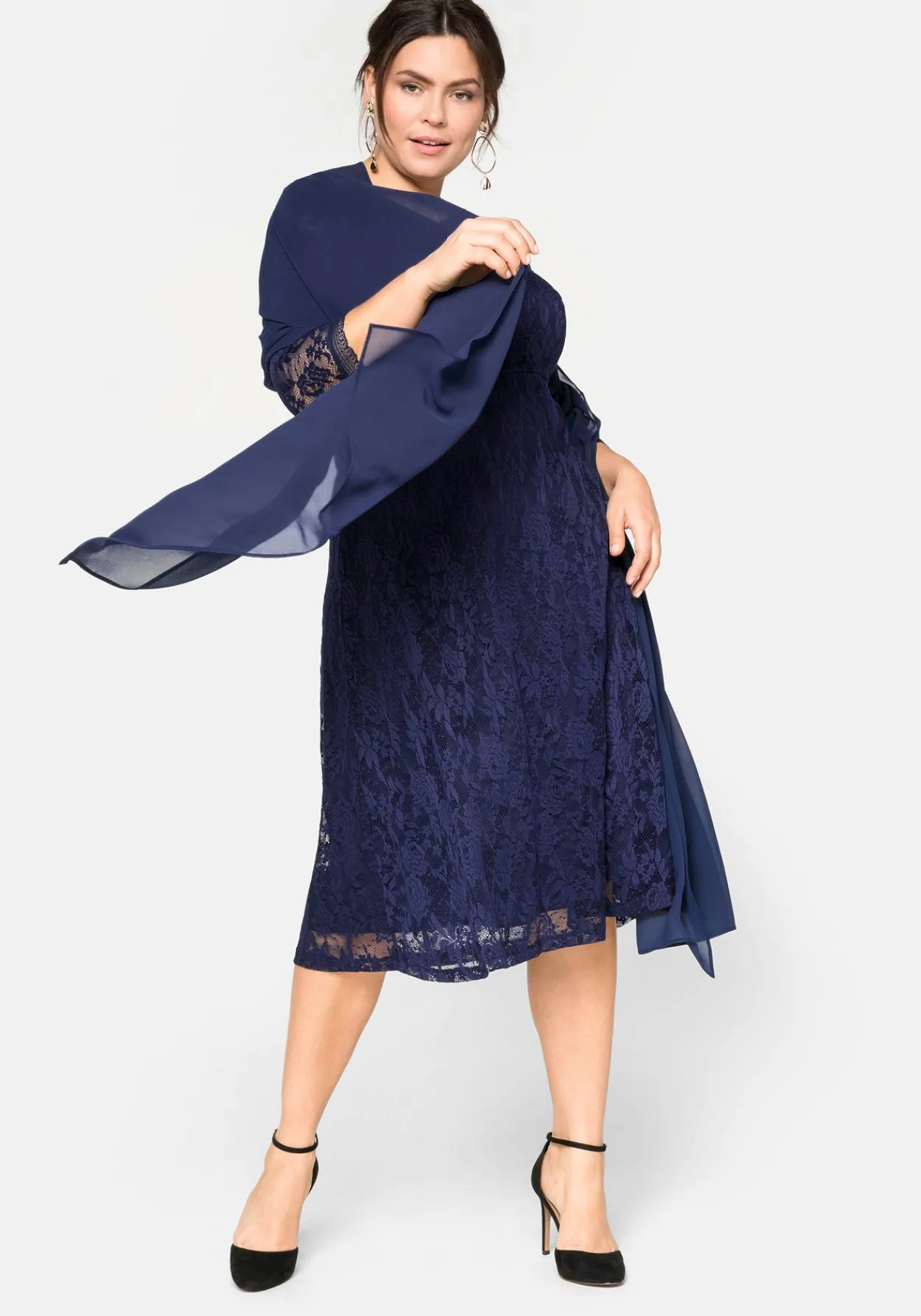 Stola aus fließendem Chiffon<sheego New