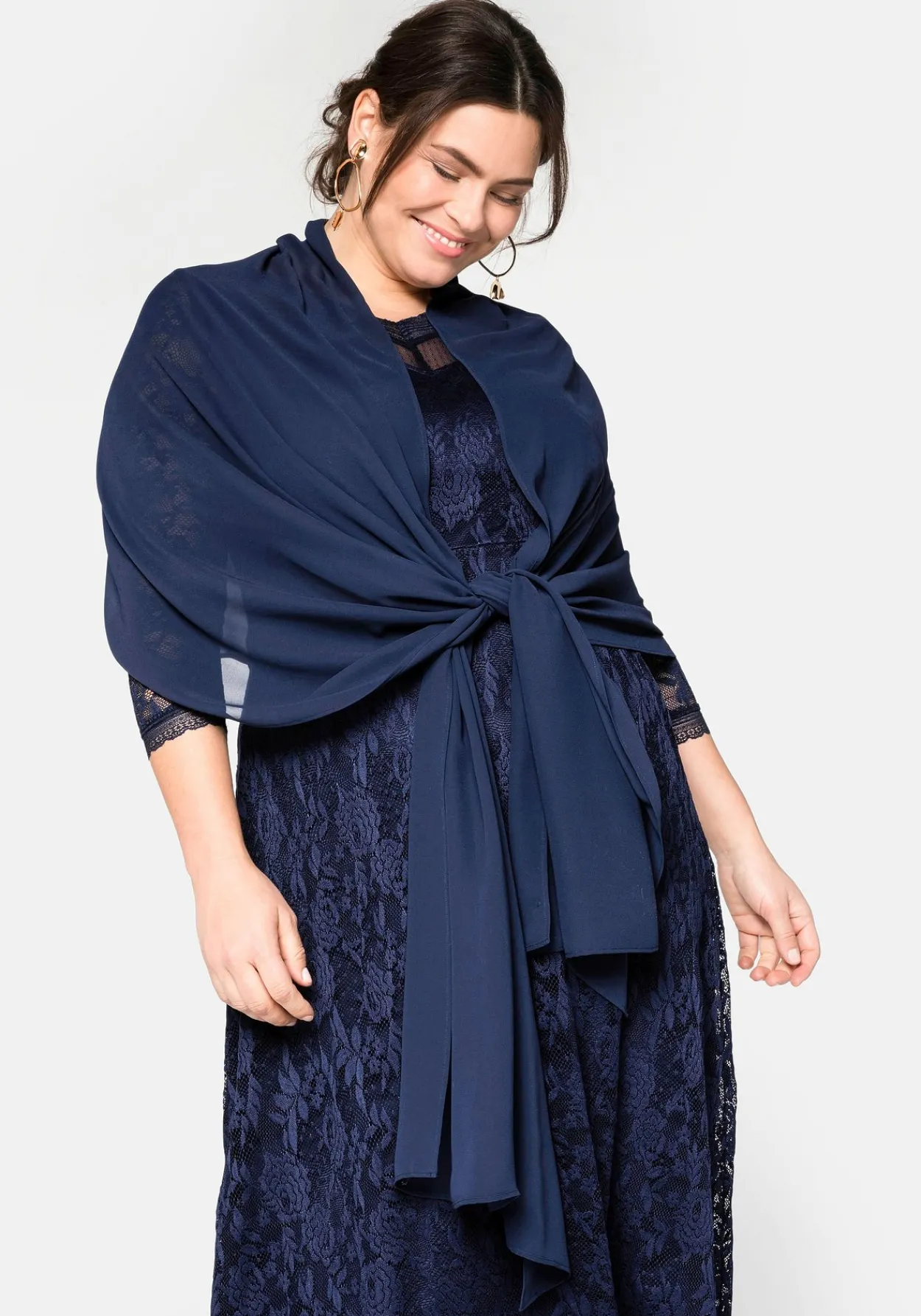 Stola aus fließendem Chiffon<sheego New