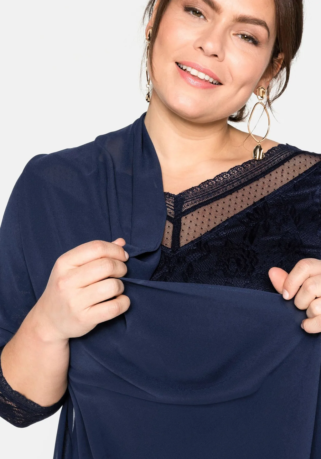 Stola aus fließendem Chiffon<sheego New