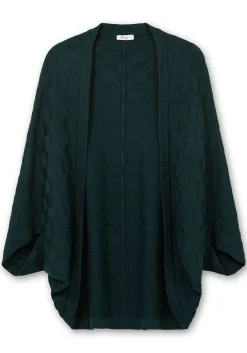 Strickcape im tonigen Schachbrettmuster<sheego Online