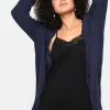 Strickjacke aus Viskose, mit tiefem V-Ausschnitt<sheego Hot