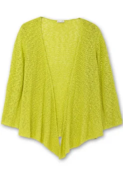 Strickjacke im Häkel-Look, mit zipfeligem Saum<sheego by Joe Browns Sale