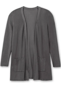 Strickjacke in verschlussloser Form, mit Taschen<sheego Best