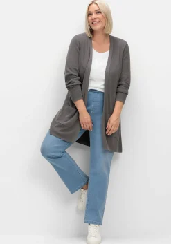 Strickjacke in verschlussloser Form, mit Taschen<sheego Best