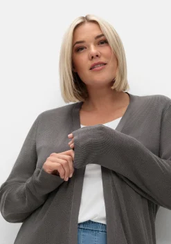 Strickjacke in verschlussloser Form, mit Taschen<sheego Best
