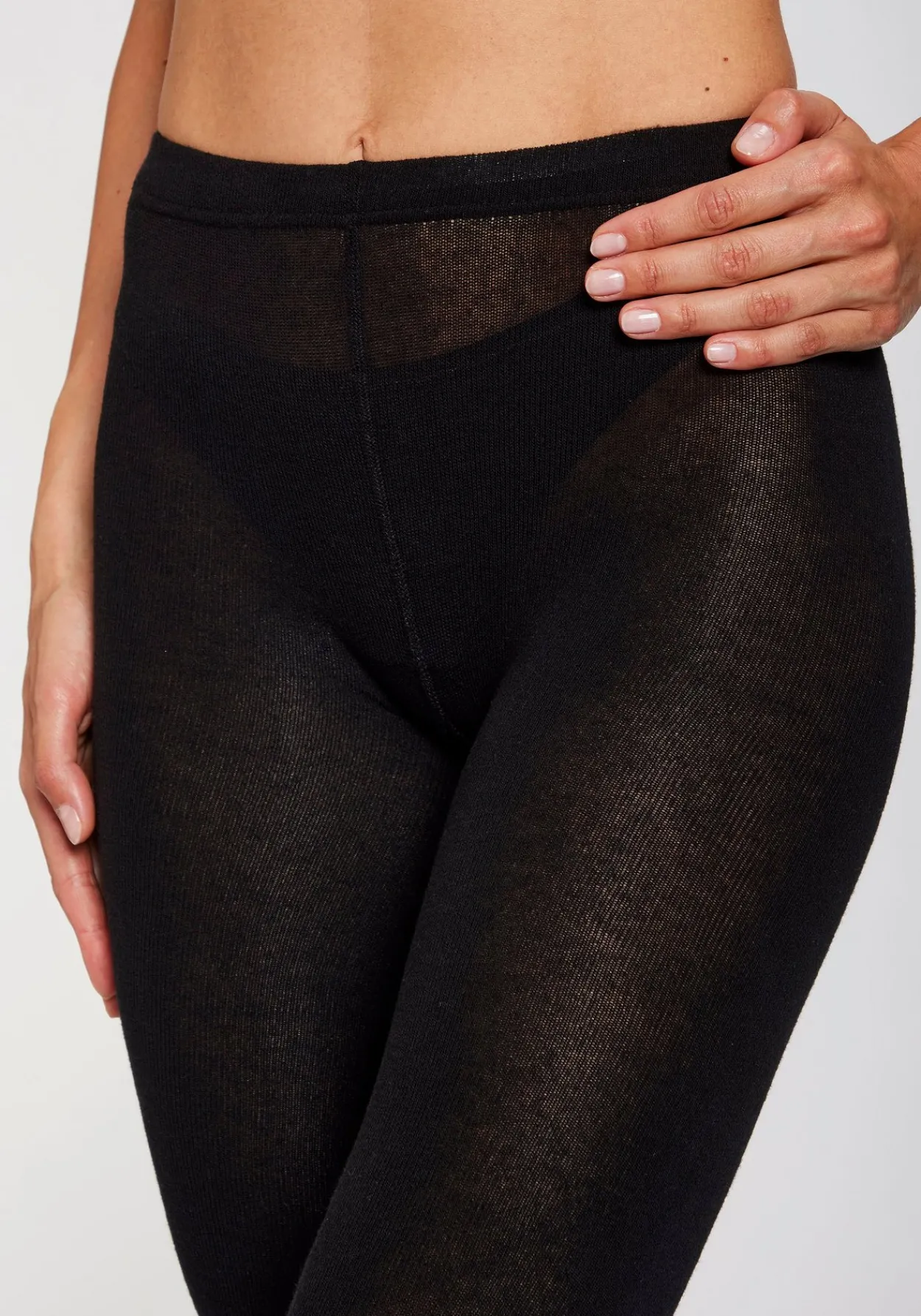 Strickstrumpfleggings<LAVANA basic New
