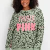 Sweatshirt mit Frontprint und Rundhalsausschnitt<sheego loves miss goodlife Sale