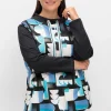 Sweatshirt mit Stehkragen und Grafikprint<sheego Hot