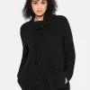 Sweatshirt mit Stehkragen, in Waffelpiqué-Optik<sheego New