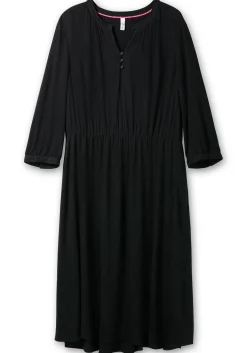 Tailliertes Kleid mit Taschen, in Strukturqualität<sheego New