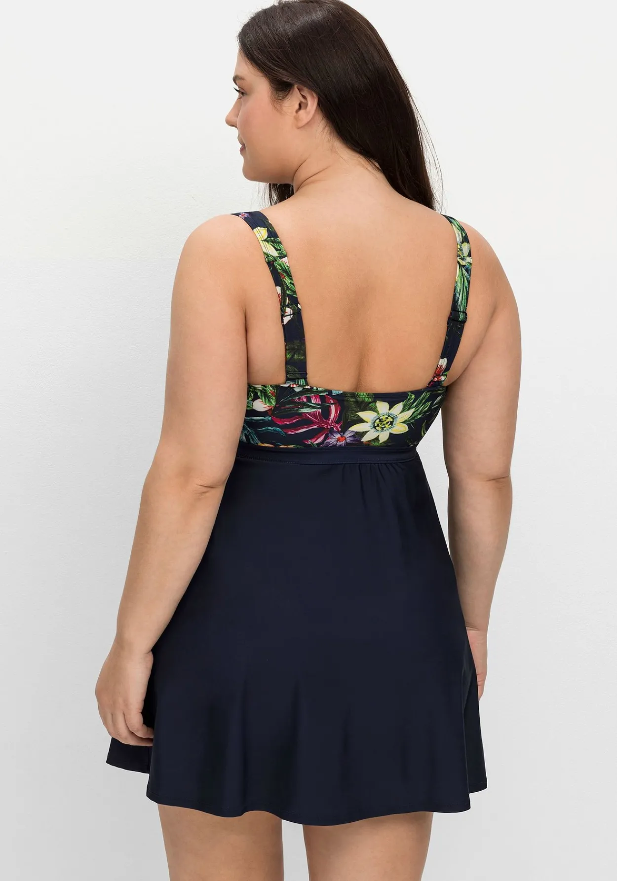 Tankini-Oberteil in ausgestellter Longform<sheego by Joe Browns Discount