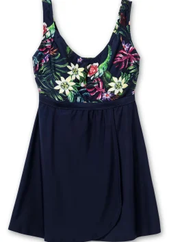 Tankini-Oberteil in ausgestellter Longform<sheego by Joe Browns Discount
