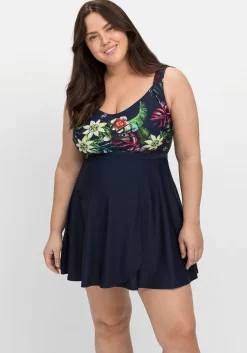 Tankini-Oberteil in ausgestellter Longform<sheego by Joe Browns Discount