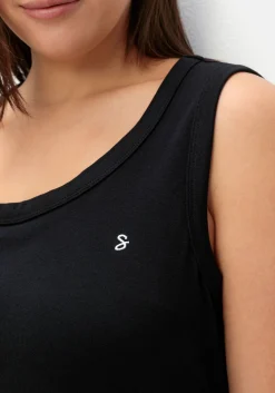 Top in leichter A-Linie, aus Rippqualität<sheego Fashion