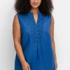 Top mit dekorativem Spitzenbesatz<sheego by Joe Browns Hot