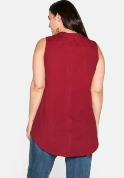 Top mit dekorativem Spitzenbesatz<sheego by Joe Browns Fashion