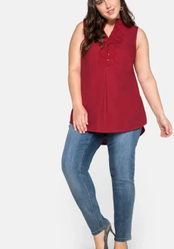 Top mit dekorativem Spitzenbesatz<sheego by Joe Browns Fashion
