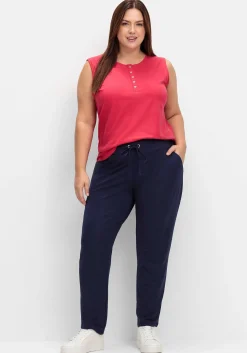 Top mit kurzer Knopfleiste<sheego Outlet