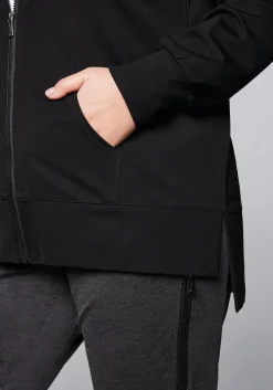 Trainingsjacke mit Kapuze, aus Sweat<sheego Discount