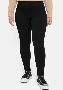 Treggings mit Schlupfbund und Gürtelschlaufen<sheego Online