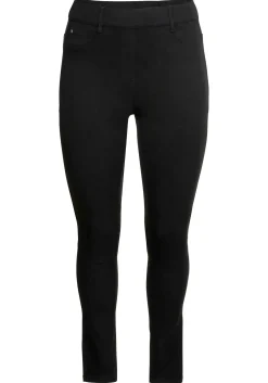 Treggings mit Schlupfbund und Gürtelschlaufen<sheego Online