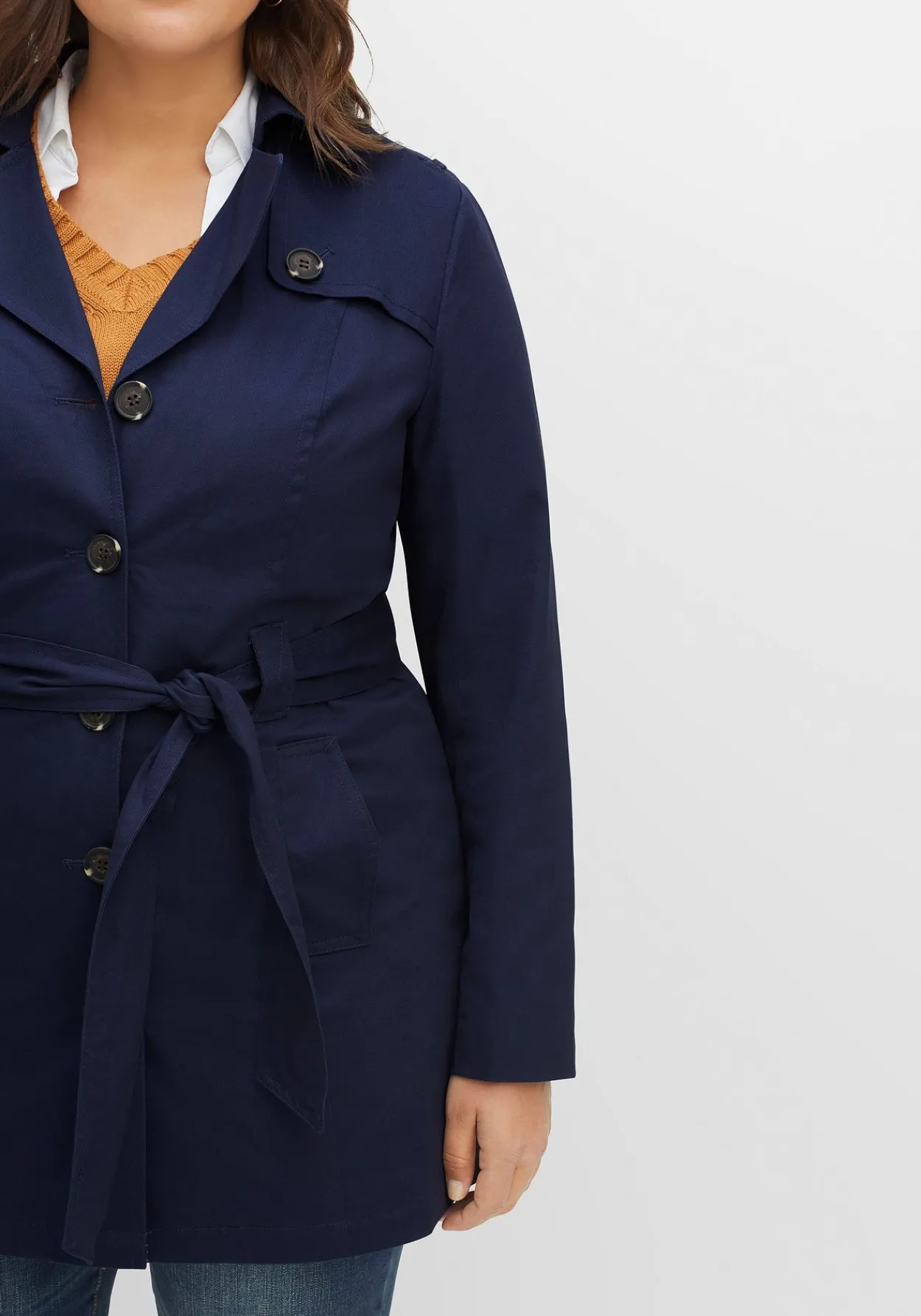Trenchcoat in Kurzform<sheego Discount