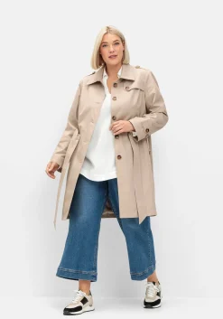Trenchcoat in wasserabweisender Qualität<sheego Best
