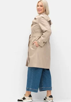 Trenchcoat in wasserabweisender Qualität<sheego Best