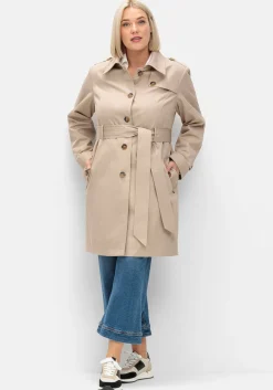 Trenchcoat in wasserabweisender Qualität<sheego Best