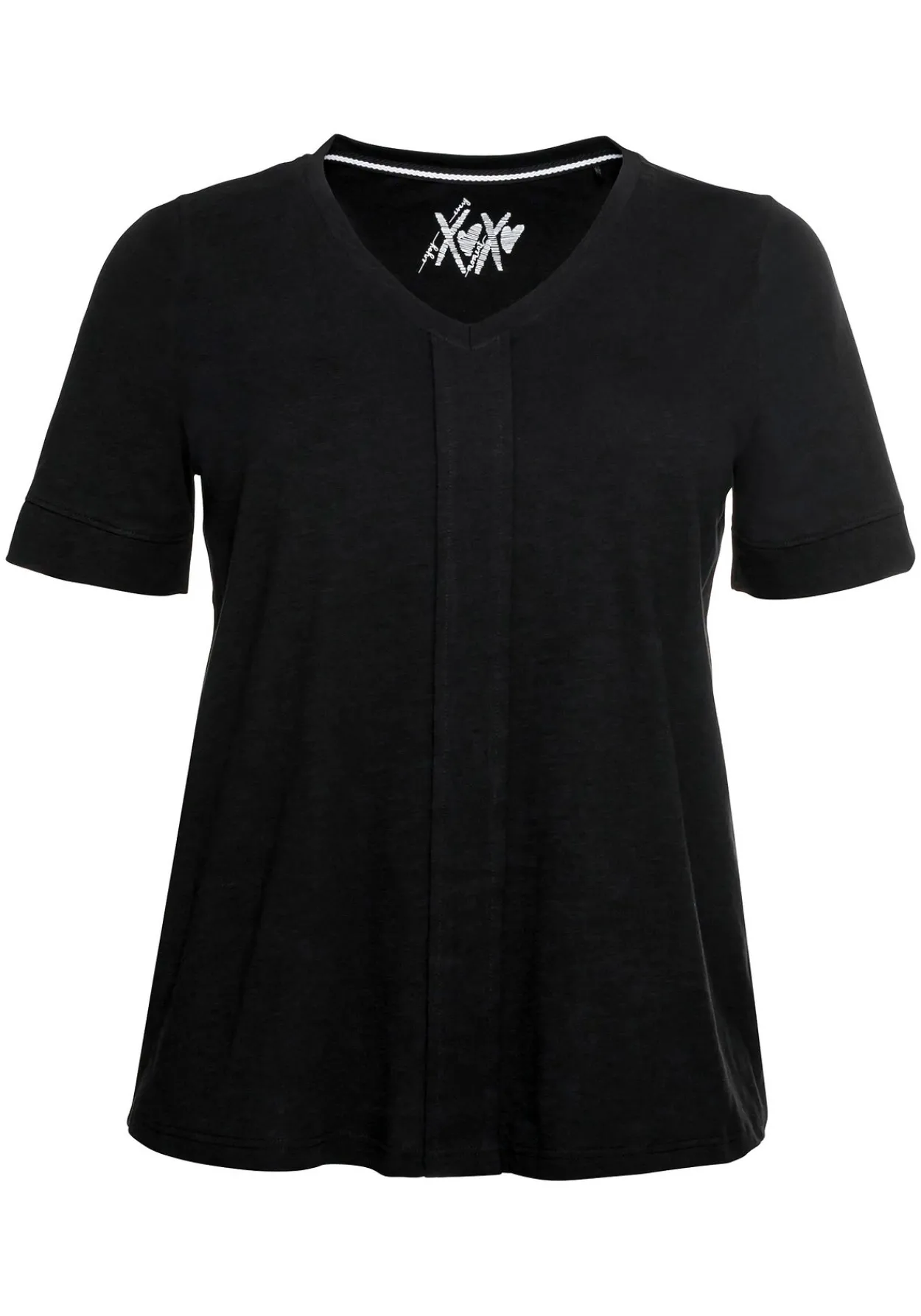T-Shirt mit gesteppter Falte vorn, aus Jersey<sheego Best