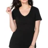 T-Shirt mit V-Ausschnitt<sheego Best