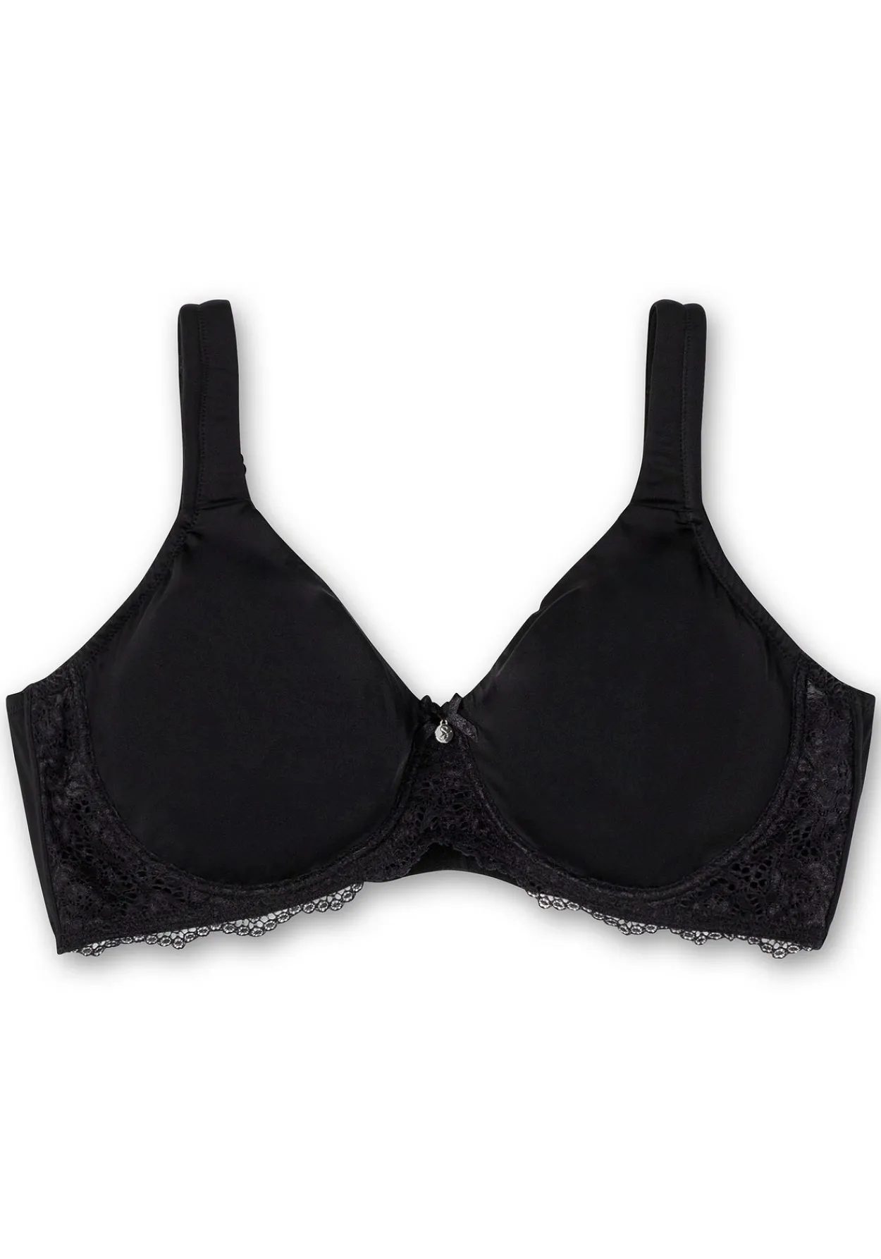 T-Shirt-BH mit Spitze und nahtlosen Cups<sheego New