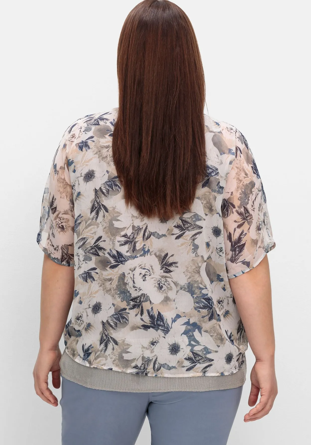 Tunika im Lagenlook, mit Paillettensaum<sheego Best