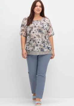 Tunika im Lagenlook, mit Paillettensaum<sheego Best