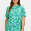 Tunika in leichter A-Linie, mit Faltendetails<sheego Discount