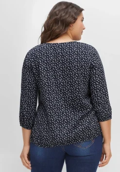 Tunika in Schlupfform, mit Blumenprint<sheego Best