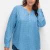 Tunika mit Alloverdruck und Krempelärmeln<sheego x Collection L. Sale