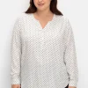 Tunika mit Alloverdruck und Krempelärmeln<sheego x Collection L. Sale