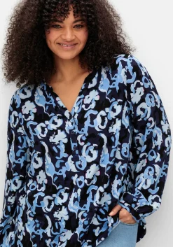 Tunika mit Alloverprint<sheego Outlet