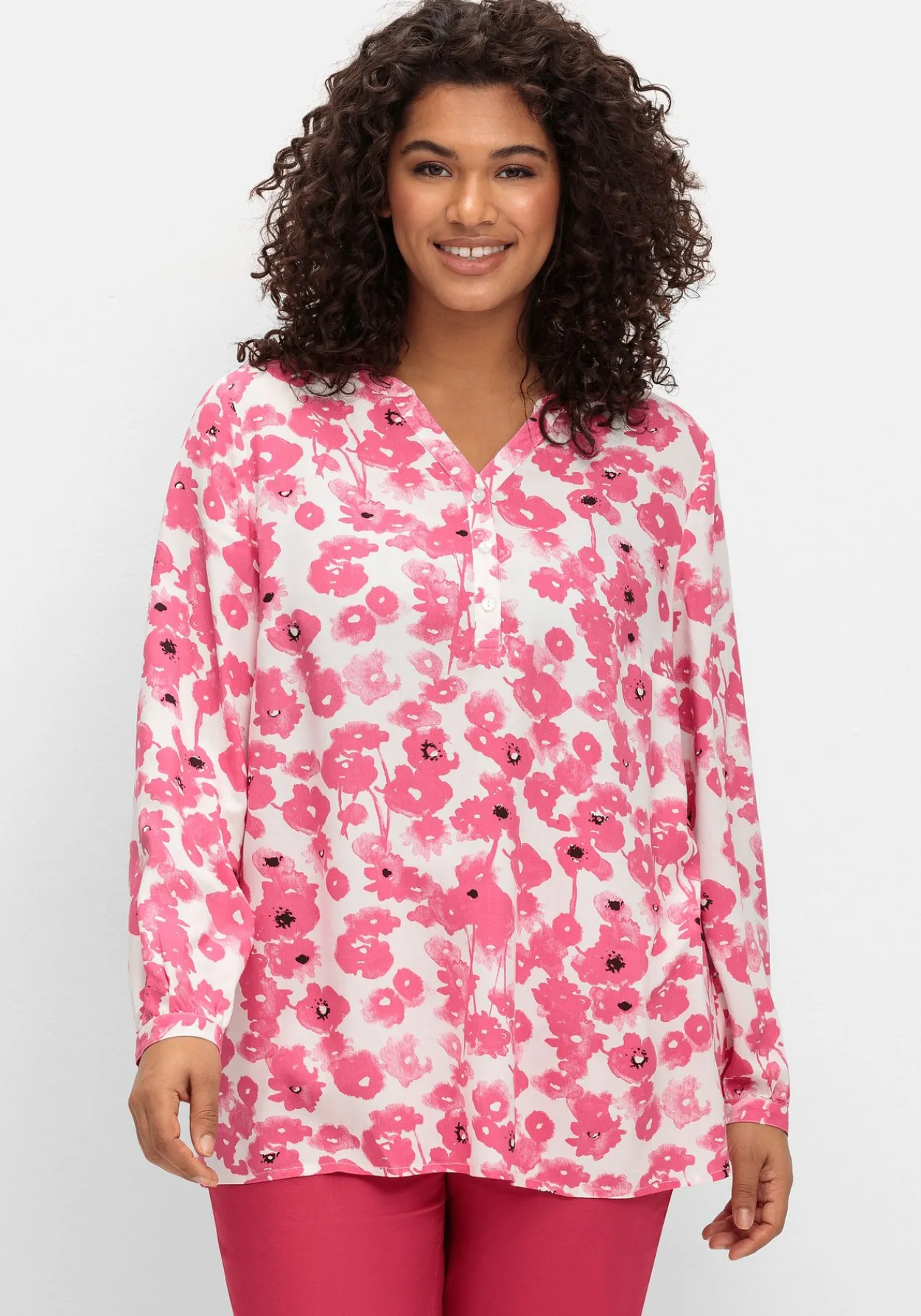 Tunika mit Alloverprint<sheego Best