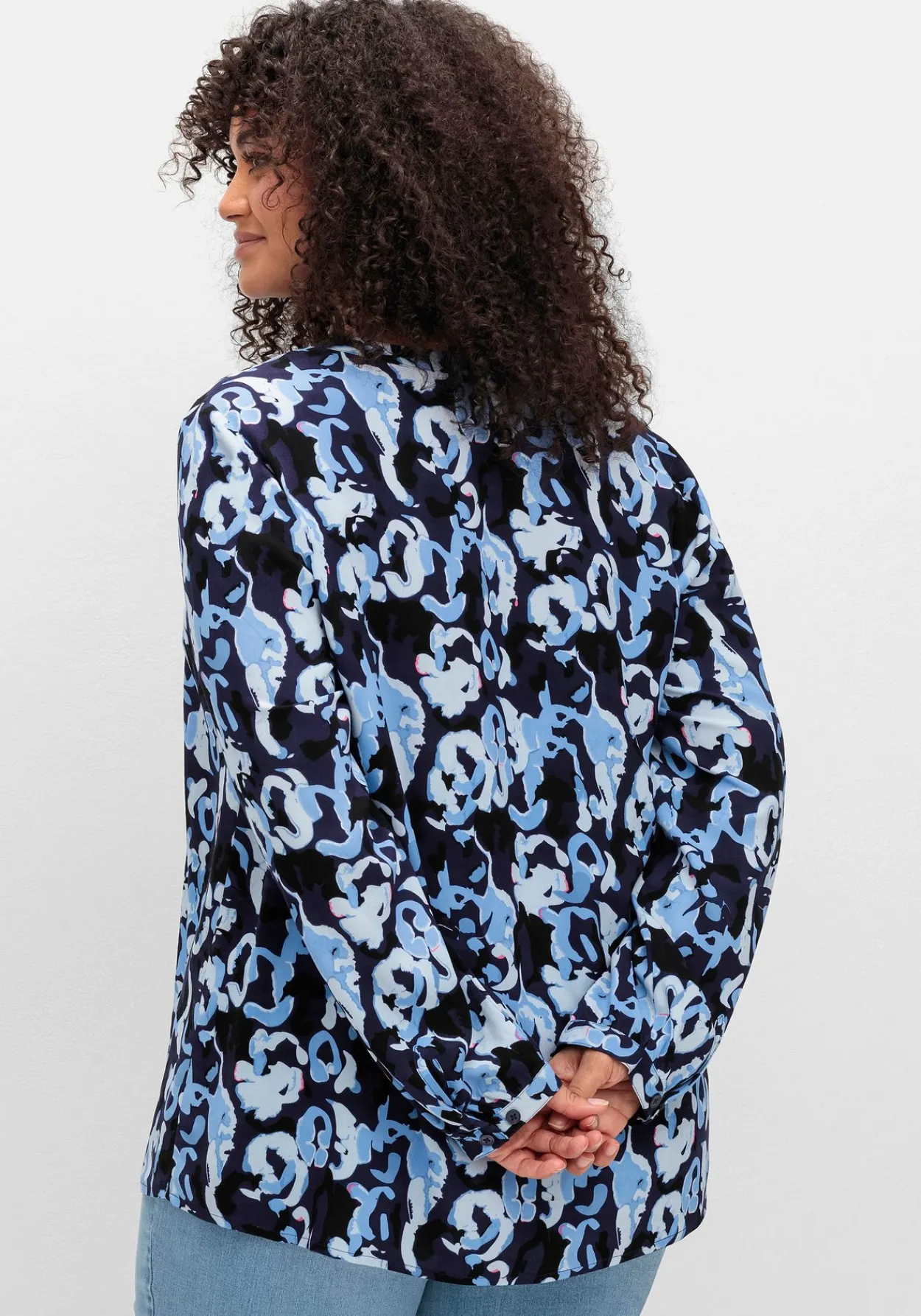 Tunika mit Alloverprint<sheego Outlet