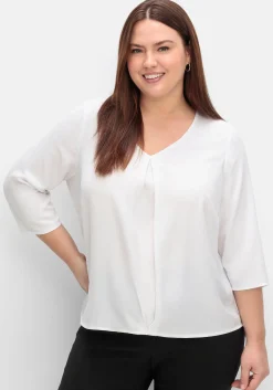 Tunika mit 3/4-Arm und Plisseefalten hinten<sheego New