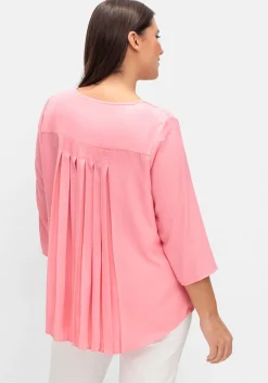 Tunika mit 3/4-Arm und Plisseefalten hinten<sheego Best