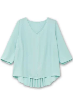 Tunika mit 3/4-Arm und Plisseefalten hinten<sheego Fashion